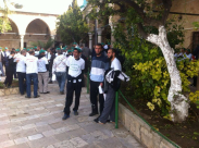 بالصور: ابناء الحركة الاسلامية بيافا يُشاركون في معسكر العمل التطوعي في عكا 